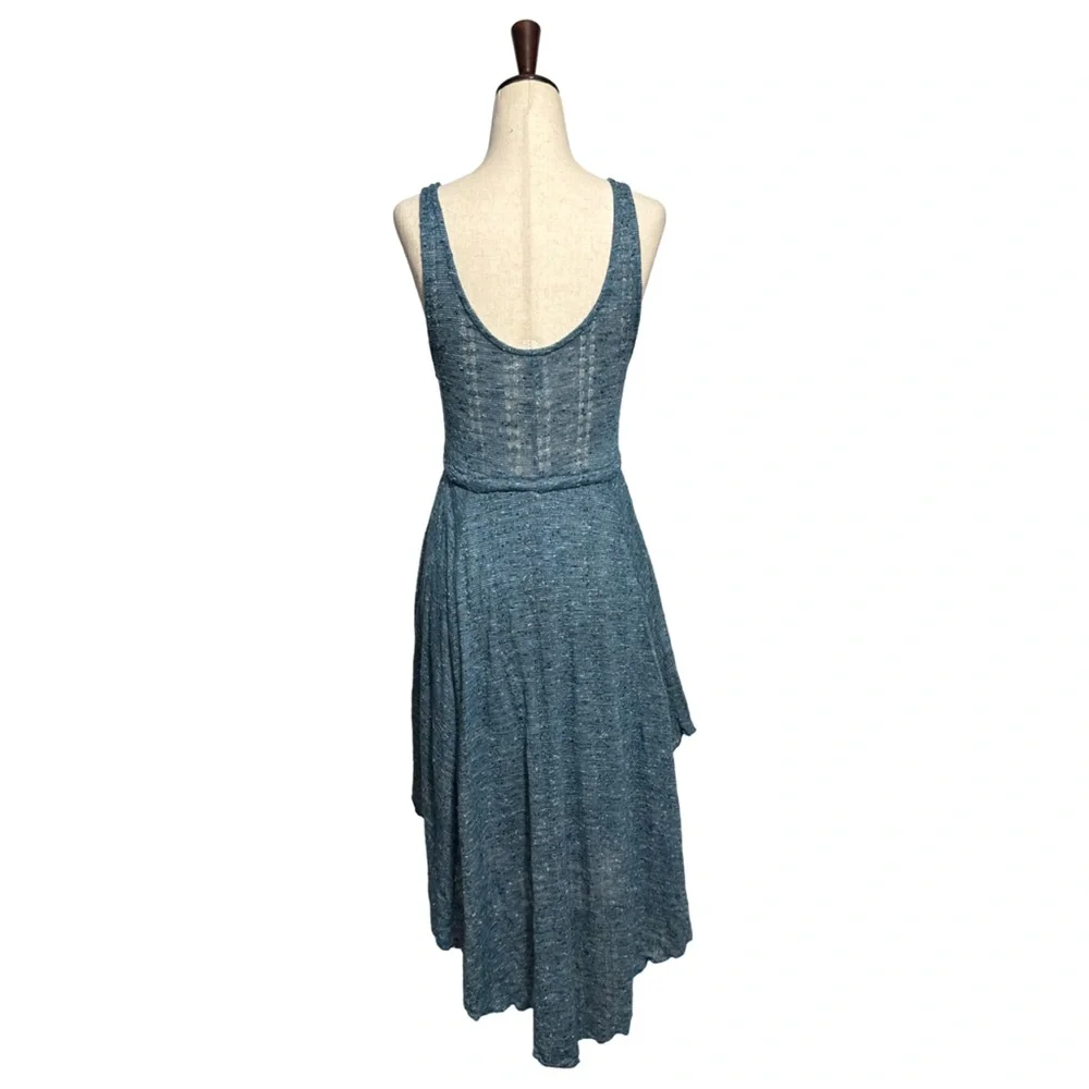 Free People • FP Beach Starry Night Gauzy Asymmetrical Hem Lined Dress XS/S
